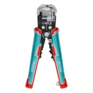 Pinza Multifunción Total 3 En 1, Crimpeadora, Pela Y Corta Cable, 21cm - Tht15246