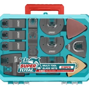 Set 23 Accesorios Total Para Sierra Multifunción Oscilante