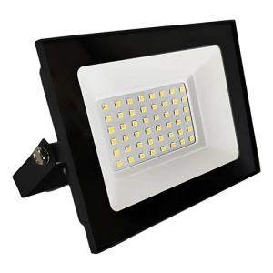 Foco Reflector Led 50w Luz Fria Blanca 6500k Intemperie Ip66 Blanco Blanco Frío