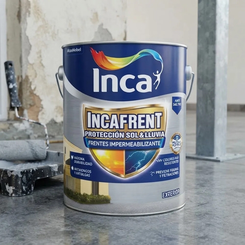Incafrent Pinturas P/frente Protección Ultra 20 Lts Blanco Blanco Mate
