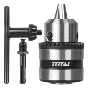 Mandril Total Con Llave De 13mm Y Adaptador Sds Plus - Tac451301.1