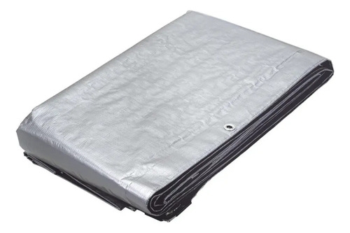 Lona Truper Super Reforzada 7 X 10 Uso Rudo Camping Camion Plateado - Imagen 3