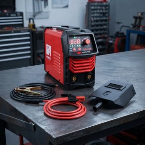 Soldadora Inverter Robot 200a Mma/tig Digital + Máscara Rojo