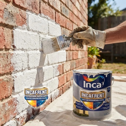 Incafrent Pinturas P/frente Protección Ultra 20 Lts Blanco Blanco Mate - Imagen 3