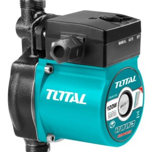 Bomba Presurizadora Automática Total 120w - Elevador De Presión De Agua - 23l/min - Fácil Colocación, Bajo Consumo Y Silenciosa - Tscm120