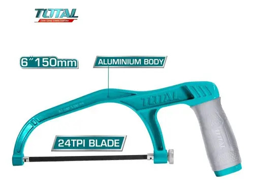 Mini Sierra Mini Serrucho Aluminio 150mm Total Thmhf1503