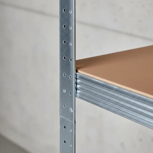 Estanteria Multiuso Metalica 1500x700x300 5 Estantes Jadever Plateado - Imagen 5