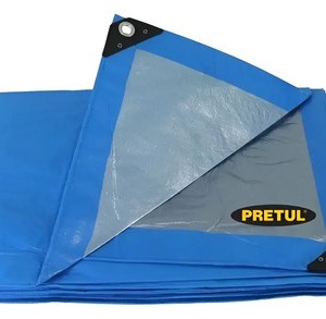 Lona Toldo Pretul 6 X 12 M Reforzada Camping Elsue Azul