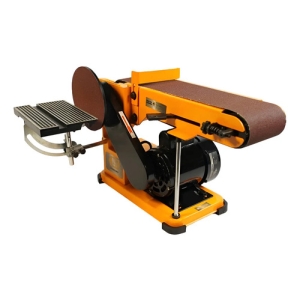 Lijadora De Banda Y De Disco De Mesa  Lüsqtoff Lqlb-250 Naranja 50 Hz