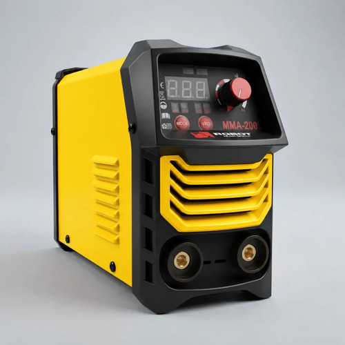 Soldadora Inverter 2 En 1 Mma + Tig Lift 200a Incluye Torcha Amarillo - Imagen 2