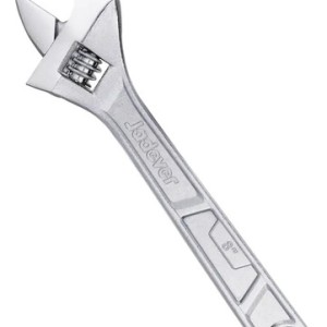 Llave Francesa 200mm 8 Pulgadas Ajustable Jadever Jdaw1108 Color Plateado