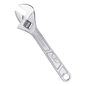 Llave Francesa 200mm 8 Pulgadas Ajustable Jadever Jdaw1108 Color Plateado