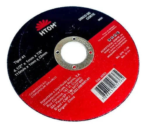 50 Discos De Corte, 4 1/2, Acero Inoxidable, Metal Fino, Amoladora De 1 Mm - Imagen 3