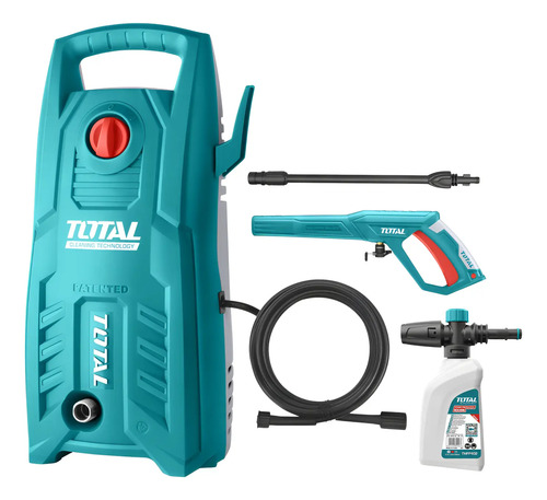 Hidrolavadora 1400w Total + Tacho De Jabón + Puntero 360 Turquesa 50 Hz/60 Hz - Imagen 2