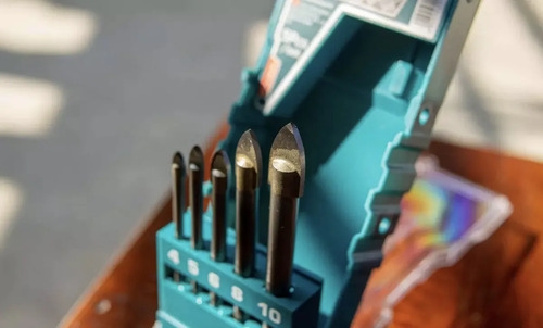 Juego Mechas Para Vidrios Marmol Ceramica Punta Flecha 5 Pzs - Imagen 3