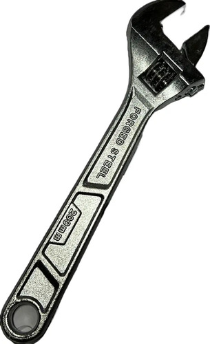 Llave Francesa 200mm 8 Pulgadas Ajustable Jadever 0 A 24mm Plateado - Imagen 4