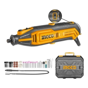 Mini Torno Ingco 130w Con 109 Accesorios + Maletín 130 W