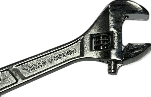 Llave Francesa 200mm 8 Pulgadas Ajustable Jadever 0 A 24mm Plateado - Imagen 3
