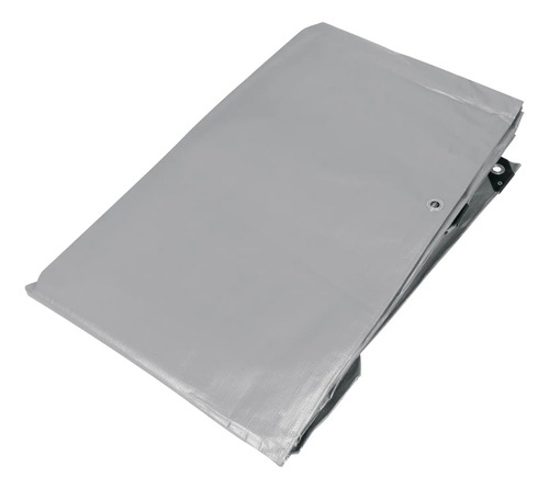 Lona Truper Super Reforzada 9 X 14 M Uso Rudo Camping Camion Plateado