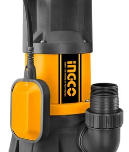 Bomba Sumergible Plastico 1000w Pozo Negro Ingco Spd10001