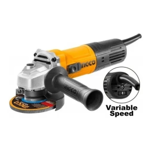 Amoladora Velocidad Variable 900w Ingco Anaranjado
