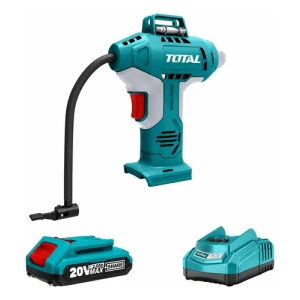 Compresor Inalambrico Total Tacli2001 + Bateria Y Cargador 50 / 60