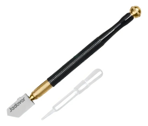 Corta Vidrio Lapiz Hierro Negro Con Tubo Succion Jadever