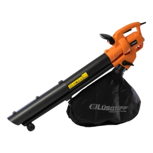 Soplador Aspiradora Trituradora Eléctrica 2400w Lusqtoff Naranja