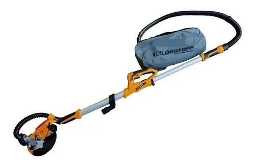 Lijadora Aspiradora Yeso Pared Techo Con Bolsa Lusqtoff Naranja 50 Hz - Imagen 7