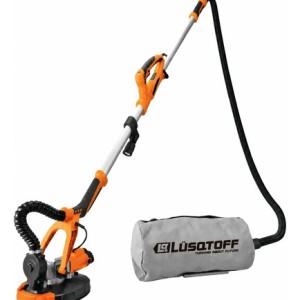 Lijadora Aspiradora Yeso Pared Techo Con Bolsa Lusqtoff Naranja 50 Hz