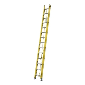 Escalera Extensible Fibra Vidrio 28 Escalones 8.6mt Colisa Amarillo