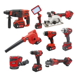 Super Kit Combo 9 Herramientas Equus Rojo