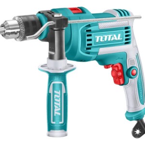 Taladro Percutor Total 900w Industrial - Mandril 13mm, 2800rpm, Velocidad Variable - Tg1091366 Turquesa