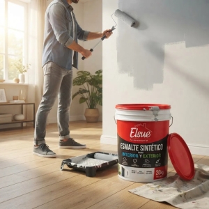 Pintura Látex Interior - Exterior Antihongos 20 Kg Blanco Blanco Mate