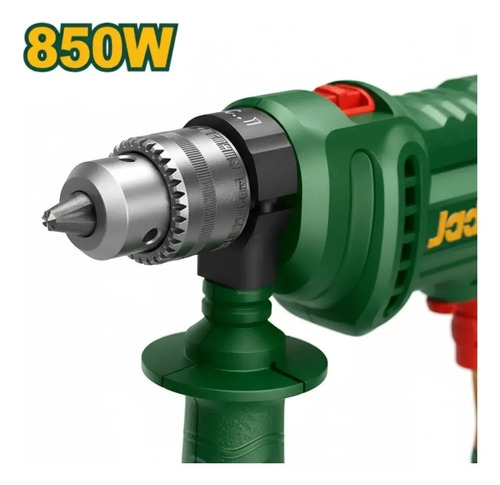 Taladro Percutor 850w 13mm Jadever Verde - Imagen 2