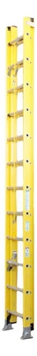 Escalera Extensible Fibra Vidrio 28 Escalones 8.6mt Colisa Amarillo - Imagen 4