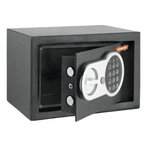 Caja Fuerte Digital Wadfow De 7 Litros Para Hogar Y Oficina Negro