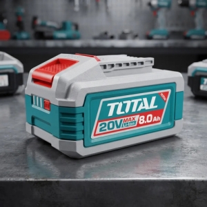 Batería Total 20v - 8.0ah Litio Ion - Para Herramientas Inalámbricas De La Línea P20s - Tfbli2128