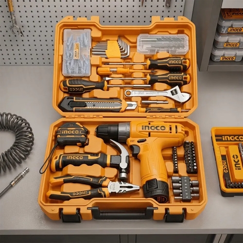 Kit De Destornilladores Ingco 148 Piezas 12 V P20s 20 Nm - Imagen 3