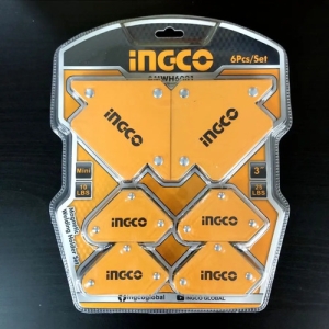 Set De 6 Escuadras Magnéticas Para Soldar Ingco
