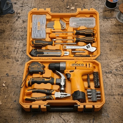 Kit De Destornilladores Ingco 148 Piezas 12 V P20s 20 Nm - Imagen 4