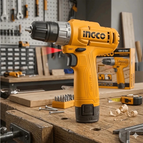 Kit De Destornilladores Ingco 148 Piezas 12 V P20s 20 Nm - Imagen 5