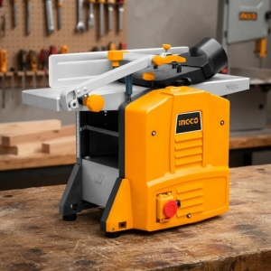 Garlopa Y Cepillo De Banco 1500w Ingco Jap15001 Amarillo