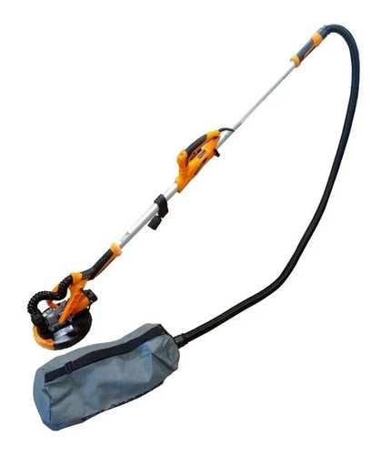 Lijadora Aspiradora Yeso Pared Techo Con Bolsa Lusqtoff Naranja 50 Hz - Imagen 2