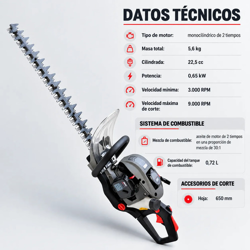 Cortacerco A Gasolina Aksi 191021 - Imagen 4