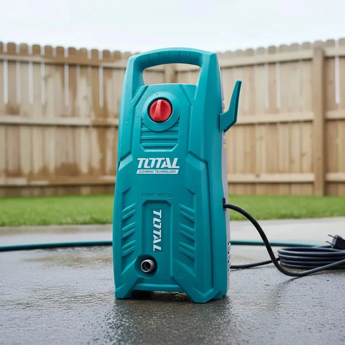 Hidrolavadora Total 1400w - 130bar, 1750psi - Caudal 5.5l/min - Sistema Autostop - Tgt11316 Turquesa 50 Hz/60 Hz - Imagen 2