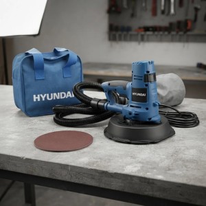 Lijadora Para Yeso De Mano Hyundai 215mm Hyds230a Azul 50-60