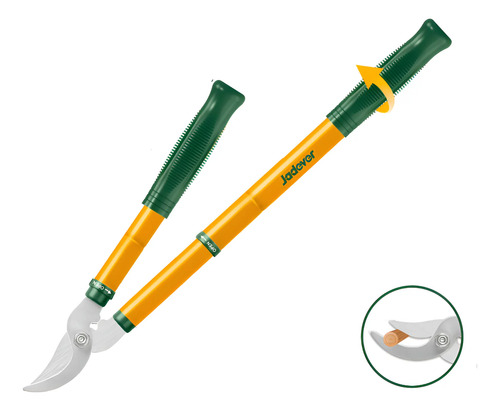Tijera De Poda Extensible Corte 20mm Jadever Jdpr1e79 Verde - Imagen 6