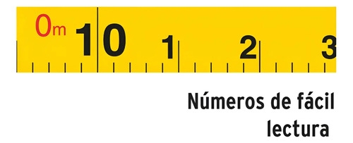 Cinta Metrica Truper 100 Metros Fibra De Vidrio Tfc-100me - Imagen 4