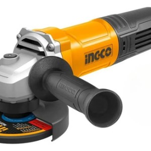 Amoladora Angular 125mm 1100w Ingco Ag110028 Naranja Claro 50/60
